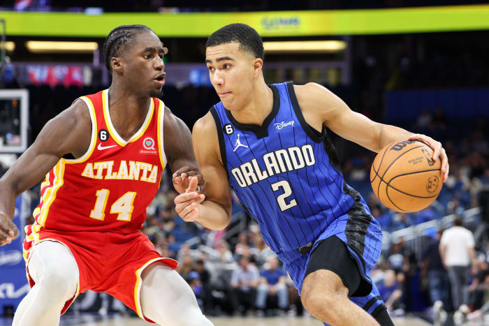Caleb Houstan has played over 20 minutes between the Orlando Magic's last two games.